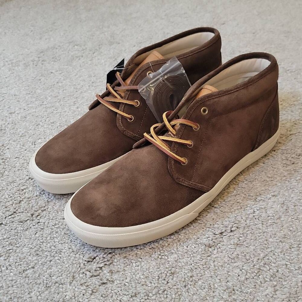 Polo Ralph Lauren Men's Keaton Suede Lace-Up Chukka Sneakers Size 14